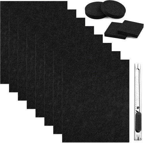 Filzplatten schwarz 16x20 - filzplatten, cm