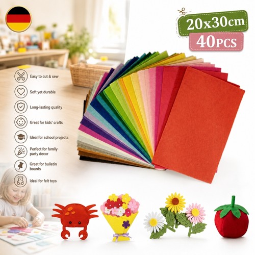 Selbstklebende filz bastelset - filz,