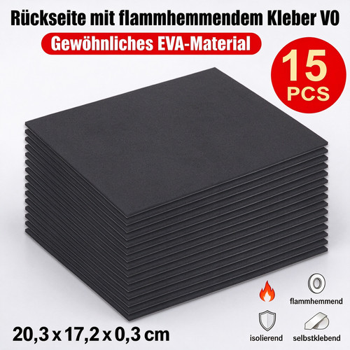 Filzplatte schwarz 3mm - |, stark